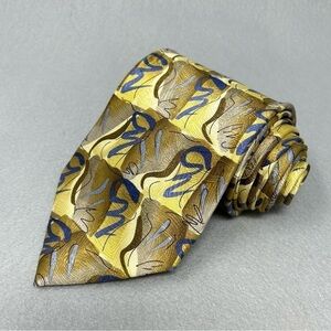 J. Garcia Blue Mountain Collection Forty-Two Mens Neck Silk Tie 2006, 4” x 58”
